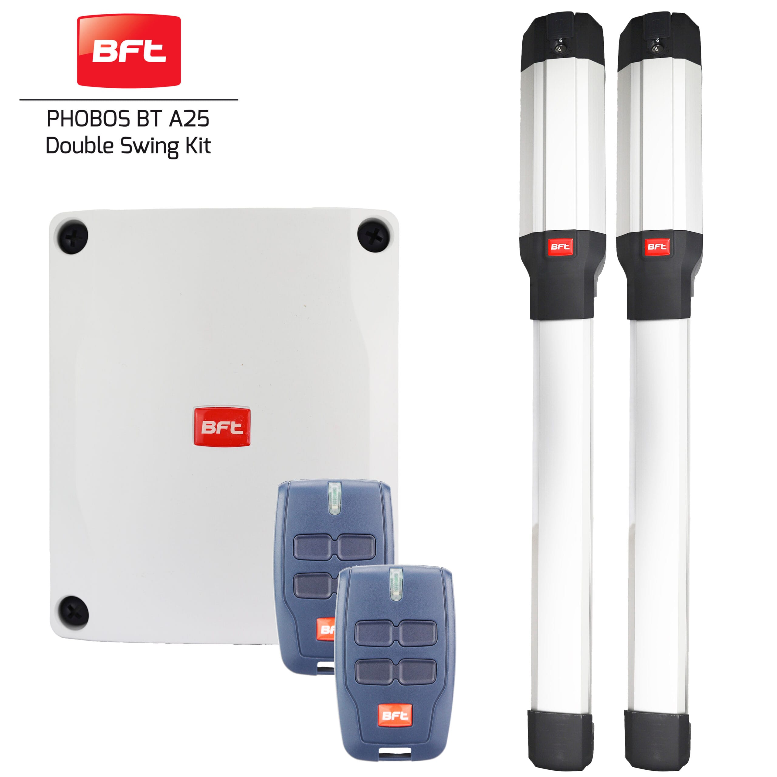 BFT Phobos A25 Double Swing Gate Motor Kit