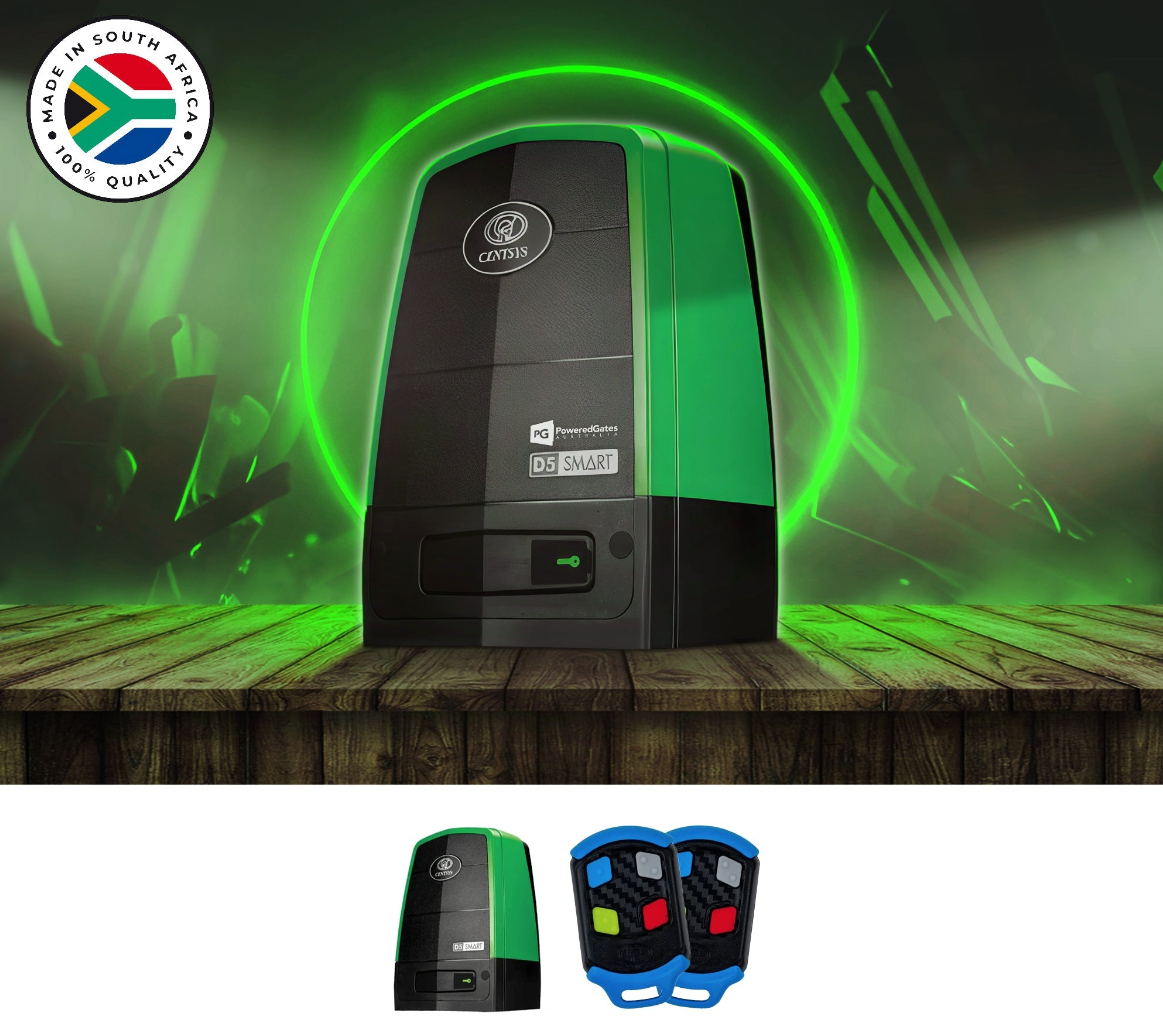 Centsys D5 Evo Smart Sliding Gate Motor & 12v Transformer Kit - Powered Gates Australia