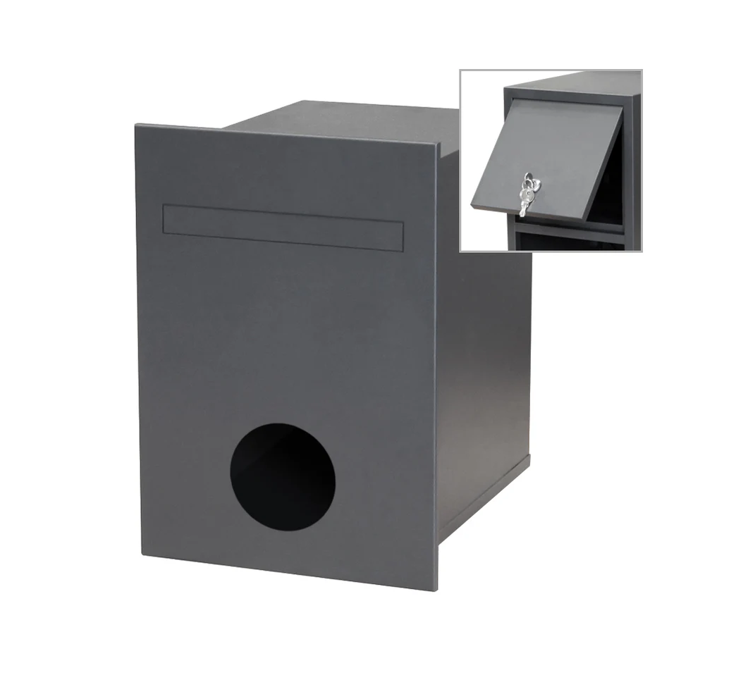 Milkcan Monza Fence Letterbox - Powered Gates Australia