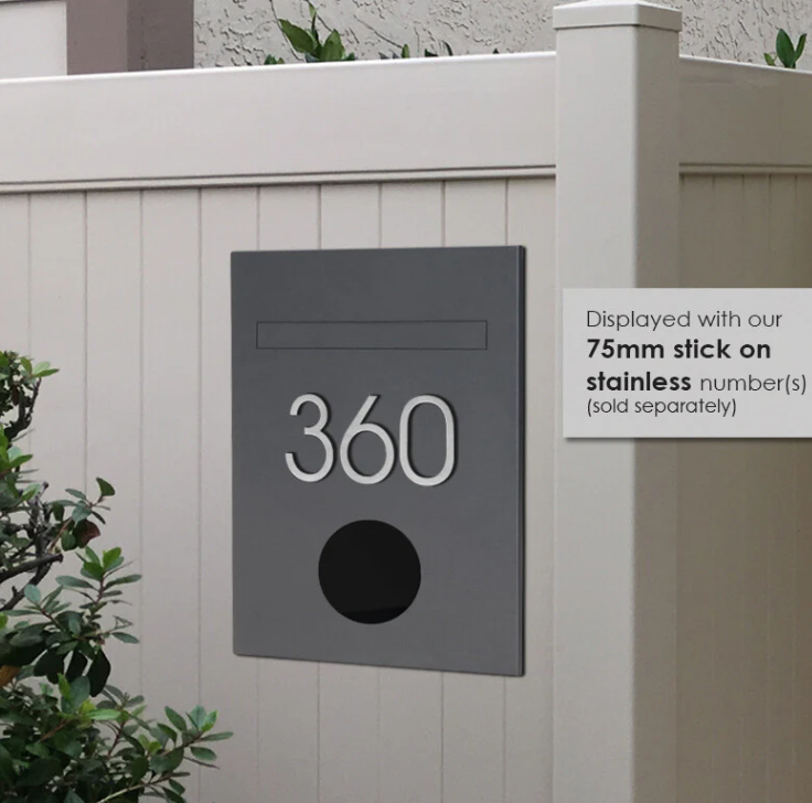 Milkcan Monza Fence Letterbox - Powered Gates Australia