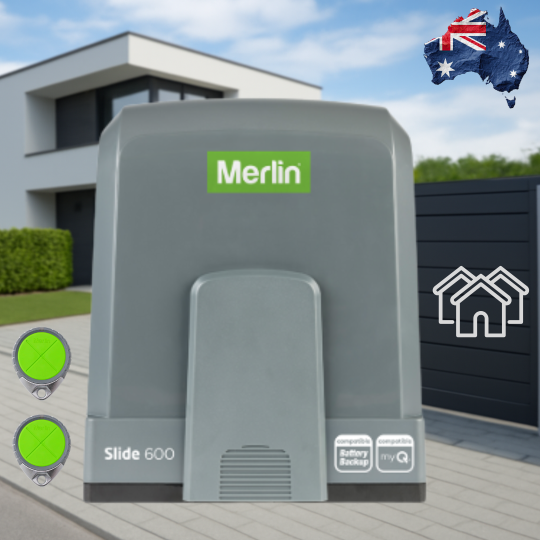 Merlin Sliding Gate Motor - Slide 600 - Powered Gates Australia