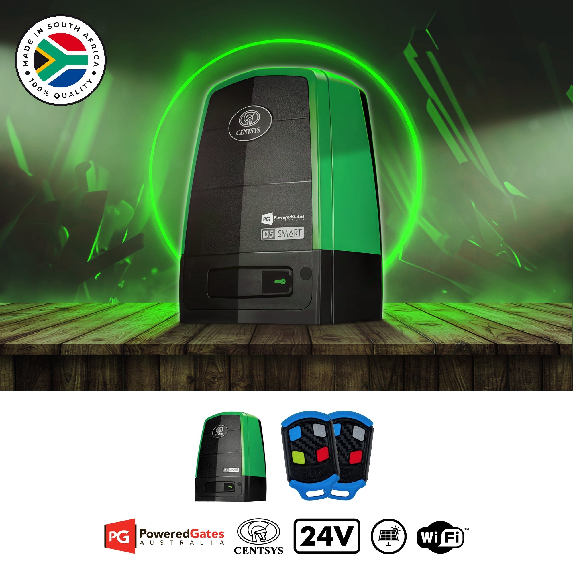 Centsys D5 Evo Smart Sliding Gate Motor Kit 500KG - Powered Gates Australia