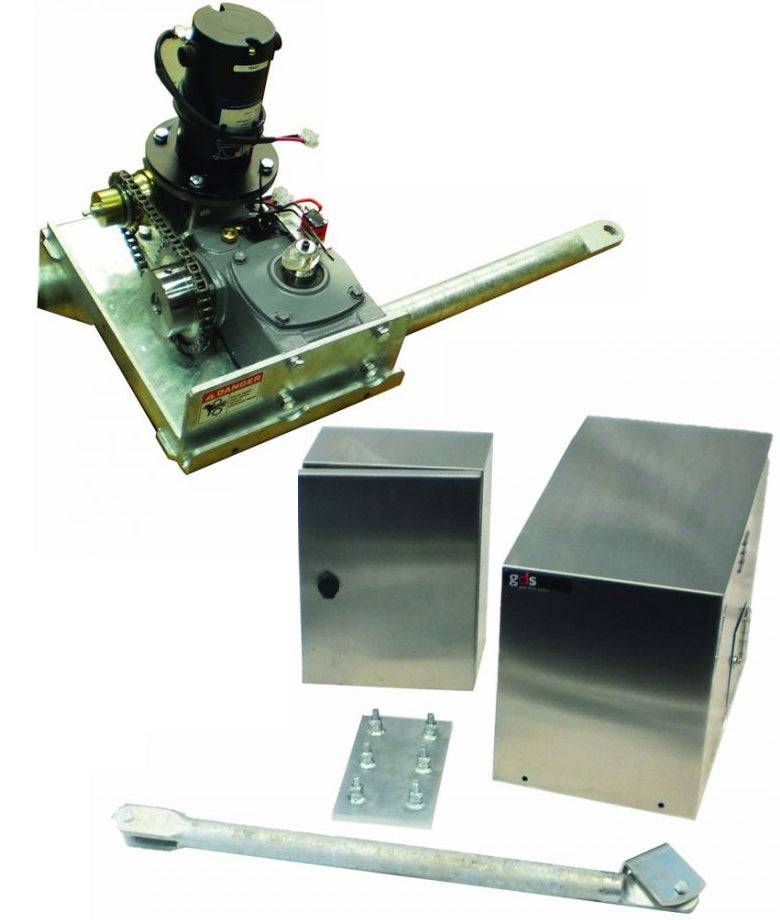 Nice GDS 6m Industrial Swing Gate Motor Opener - Double - Powered Gates Australia