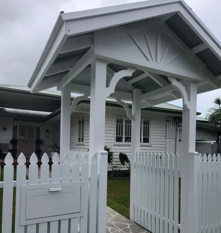 Parcel Mail Letterbox - Front Fence - Milkcan Geneva - Powered Gates Australia