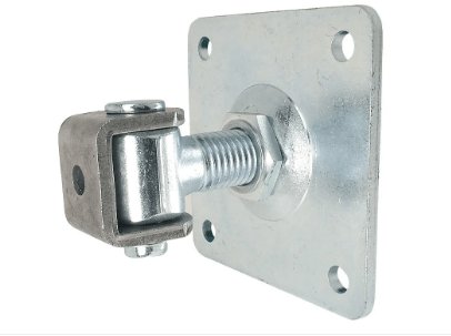 Swing Gate Hinge Set - Adjustable - suitable for Automatic Gates - Powered Gates Australia