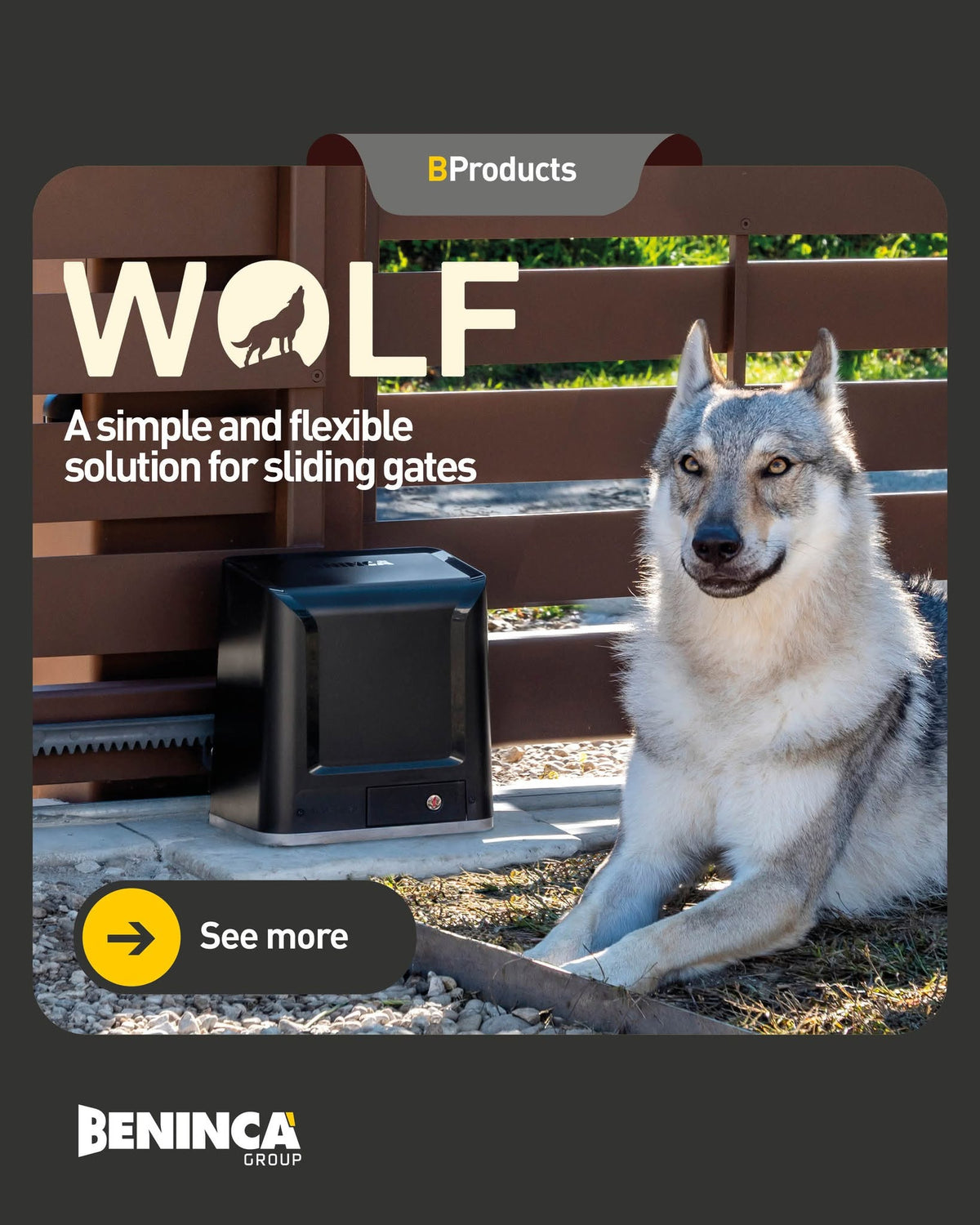 Beninca Wolf 450kg: Australia's Next Favourite Sliding Gate Motor?