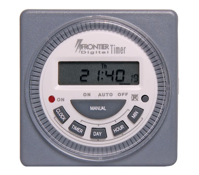 Timer for Gate motor control - 12-24v Power with Dry contact NO NC - Powered Gates Australia