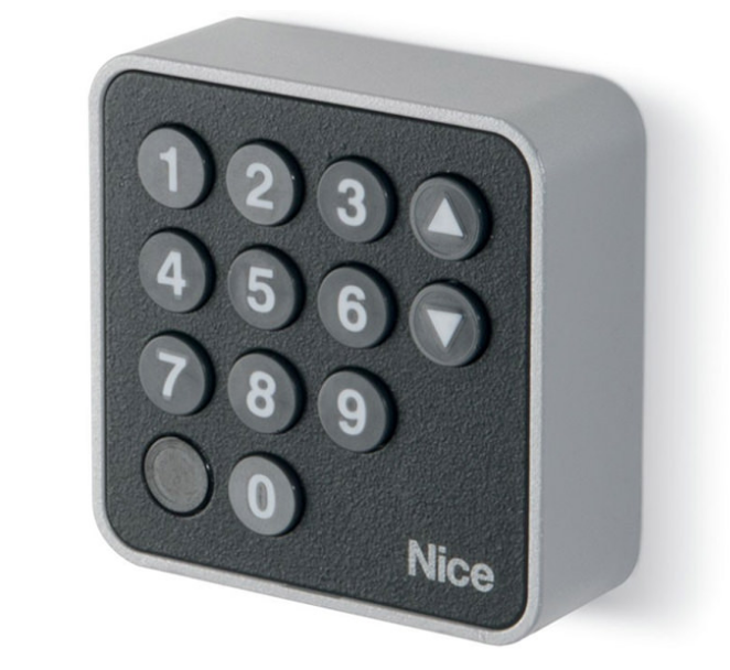 Nice Wireless Keypad - Pin code keypad - Gate Access Control - Powered Gates Australia