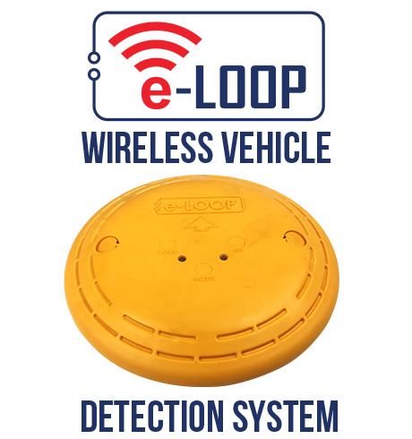 E LOOP Wireless Vehicle Exit Sensor for Gates & Doors - Concrete Driveway Bolt Down - Powered Gates Australia