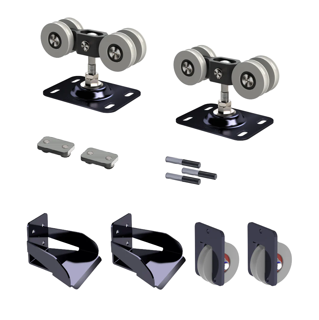 Aluminium Cantilever Sliding Gate Hardware Kit - Powered Gates Australia
