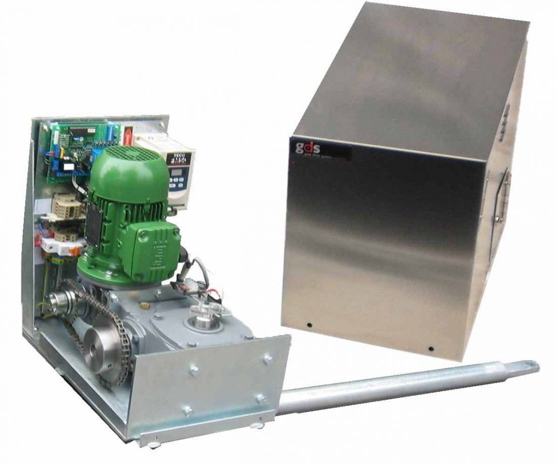 Nice GDS 6m Industrial Swing Gate Motor Opener - Double - Powered Gates Australia