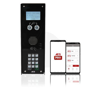Intercom - 4G GSM Audio Intercom by AES - with pin code keypad