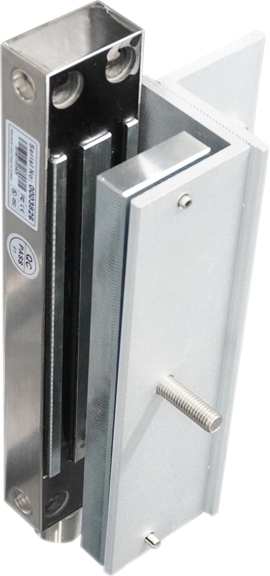 Magnetic lock 650kg - for swing gates - Electric lock with Z bracket - Powered Gates Australia