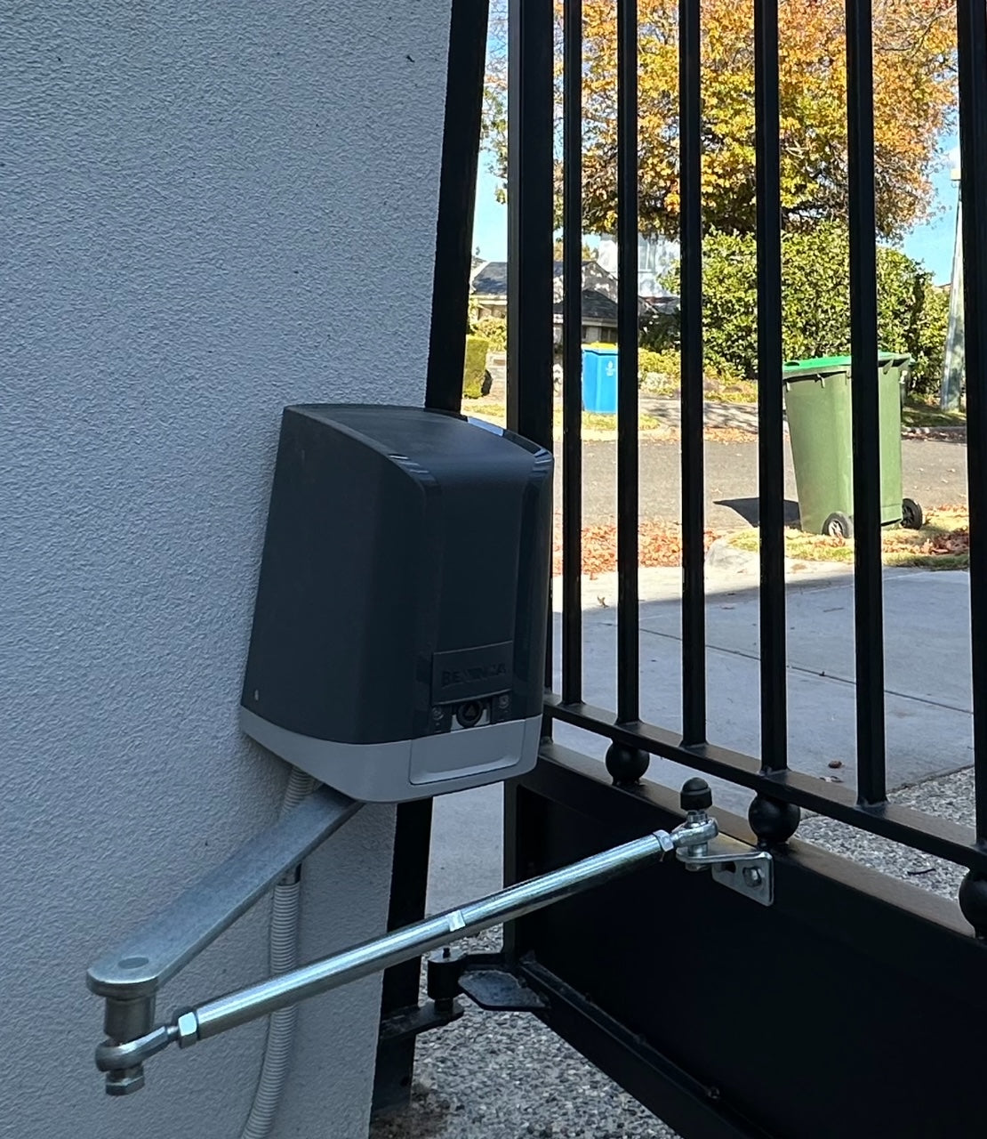 Rising Hinge Swing Gate Motor - Articulated Arm - Italian Made Automation - Double - Powered Gates Australia