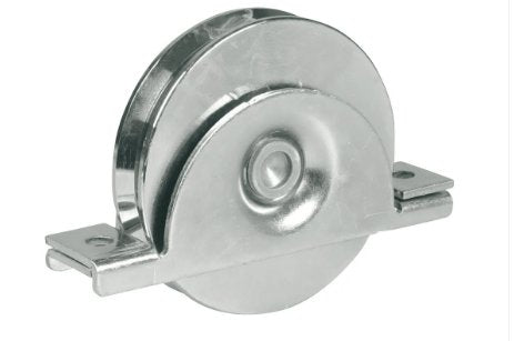 Sliding gate wheel - Italian made - Recessed into Gate Frame - Dual bearing - Powered Gates Australia