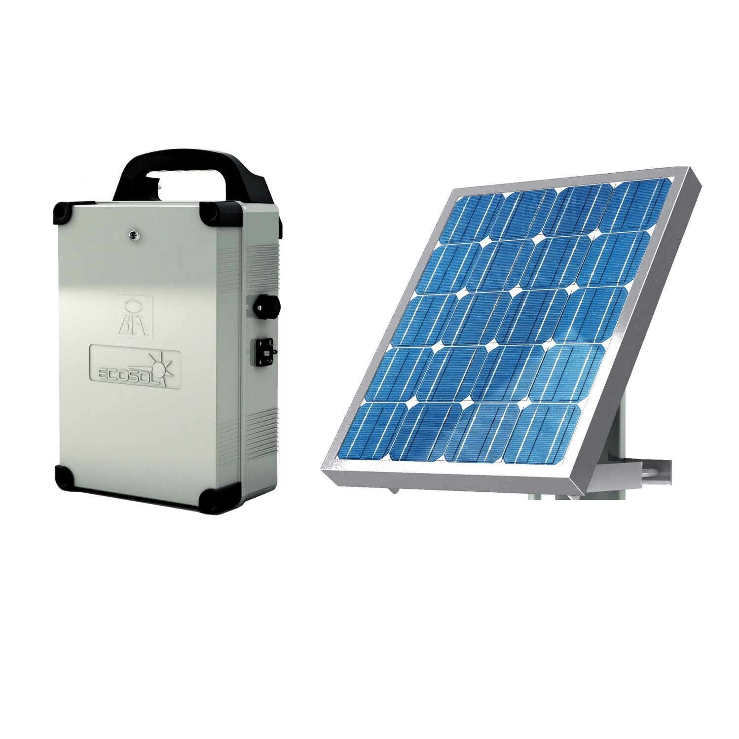 BFT Solar Power Kit inc Solar Panel & Battery - for BFT Gate motors - Powered Gates Australia
