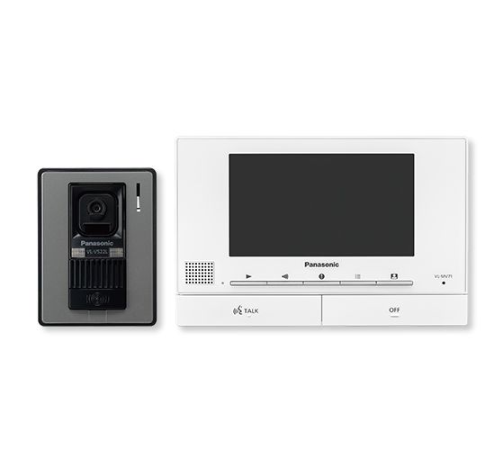 Intercom - Video & Audio - Panasonic - 7" Display with Door Station - Powered Gates Australia